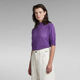 G-Star RAW® Haut Core Mock Neck Knitted Violet