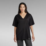 G-Star RAW® Essential Loose Deep V-Neck T-Shirt Black