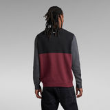G-Star RAW® Pull en maille Cable Color Block Loose Multi couleur