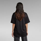 G-Star RAW® Essential Loose Deep V-Neck T-Shirt Black