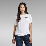 G-Star RAW® T-shirt Premium Core 2.0 Unisex Blanc