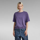 G-Star RAW® Adjustable Loose T-Shirt Purple