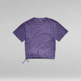 G-Star RAW® Adjustable Loose T-Shirt Lila