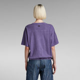 G-Star RAW® Adjustable Loose T-Shirt Lila