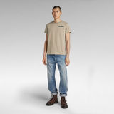 G-Star RAW® Unisex Premium Core 2.0 T-Shirt Beige