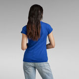 G-Star RAW® Camiseta Eyben Slim V-Neck Azul intermedio
