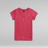 G-Star RAW® Camiseta Eyben Slim V-Neck Rosa