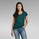 G-Star RAW® Eyben Slim V-Neck T-Shirt Green