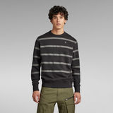 G-Star RAW® Sweat Placed Stripe Multi couleur