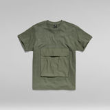 G-Star RAW® Utility Pocket Tape T-Shirt Green