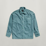 G-Star RAW® Boxy Fit Hemd Grün