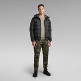 G-Star RAW® Chaqueta Meefic Square Quilted Hooded Negro