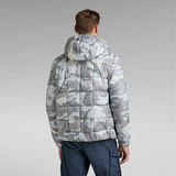 G-Star RAW® Meefic Squared Quilted Hooded Jacket Multi color