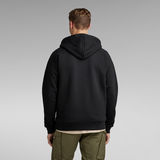 G-Star RAW® Cadet Strett Hooded Sweater Black