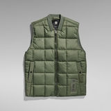 G-Star RAW® Meefic Square Quilted Vest Green