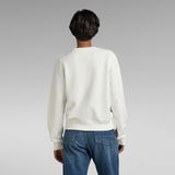 G-Star RAW® Cursive Graphic Sweater White