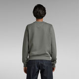 G-Star RAW® Cursive Graphic Sweater Grey