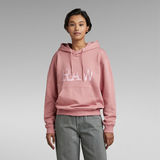 G-Star RAW® RAW Graphic Hooded Sweater Pink
