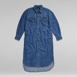 G-Star RAW® Boxy Shirt Dress Medium blue