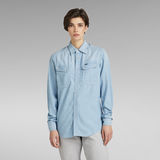 G-Star RAW® Unisex Vintage Slim Shirt Light blue