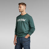 G-Star RAW® GS Raw Graphic Sweater Green