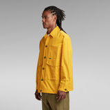 G-Star RAW® Oversized Camp Overshirt Yellow