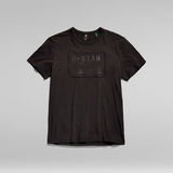 G-Star RAW® Applique Multi Technique T-Shirt Black