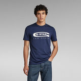 G-Star RAW® Graphic 4 T-Shirt Donkerblauw