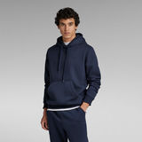 G-Star RAW® Premium Core Hooded Sweater Donkerblauw