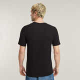 G-Star RAW® Slim Base T-Shirt Schwarz