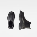 G-Star RAW® Lintell Chelsea Leather Boots Black both shoes