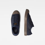 G-Star RAW® Rovulc II Denim Sneakers Donkerblauw both shoes