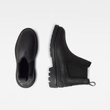G-Star RAW® Bottines Blake Chelsea Leather Noir both shoes
