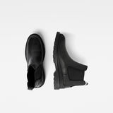 G-Star RAW® Blake Chelsea Leather Boots Black both shoes