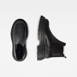 G-Star RAW® Lintell Chelsea Lederen Boots Zwart both shoes