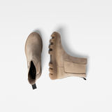 G-Star RAW® Bottines Noxer Chelsea Nubuck Brun both shoes