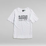 G-Star RAW® Originals Label Regular T-Shirt White