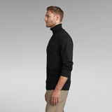 G-Star RAW® Premium Core Turtle Neck Knitted Sweater Black