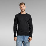 G-Star RAW® Top Classic Sport R Knitted Negro