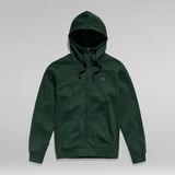 G-Star RAW® Sudadera Premium Core Hooded Zip Verde