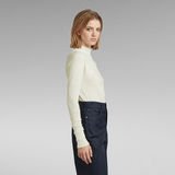 G-Star RAW® Stokyr Slim Knitted Turtleneck Sweater Light blue