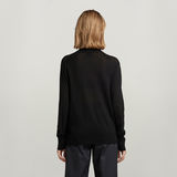 G-Star RAW® Core Roll Neck Knitted Sweater Black