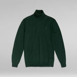 G-Star RAW® Premium Core Turtle Neck Knitted Sweater Green