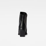 G-Star RAW® Botas Tacoma II Leather Zip Negro back view
