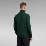 G-Star RAW® Premium Core Turtle Neck Knitted Sweater Green