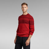 G-Star RAW® Pull en maille Charly Rouge