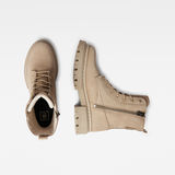 G-Star RAW® Kafey High Nubuck Veterlaars Bruin both shoes