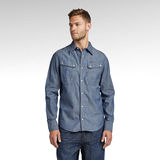 G-Star RAW® Unisex Worker Slim Shirt Dark blue