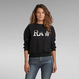 G-Star RAW® RAW Graphic Straight Sweater Black
