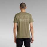 G-Star RAW® Back Graphic RAW T-Shirt Green